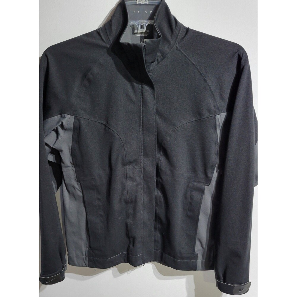 NIKE GOLF (SZ XS) Storm Fit Black Grey Jacket  Full Zip